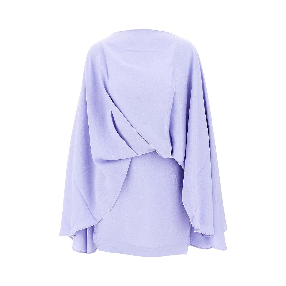 'Eolia' crepe cady mini dress