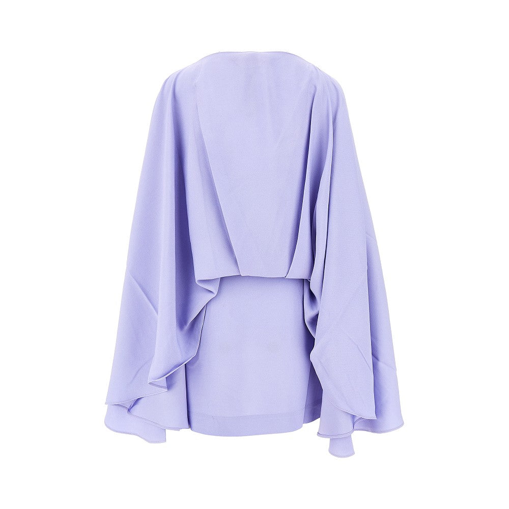'Eolia' crepe cady mini dress