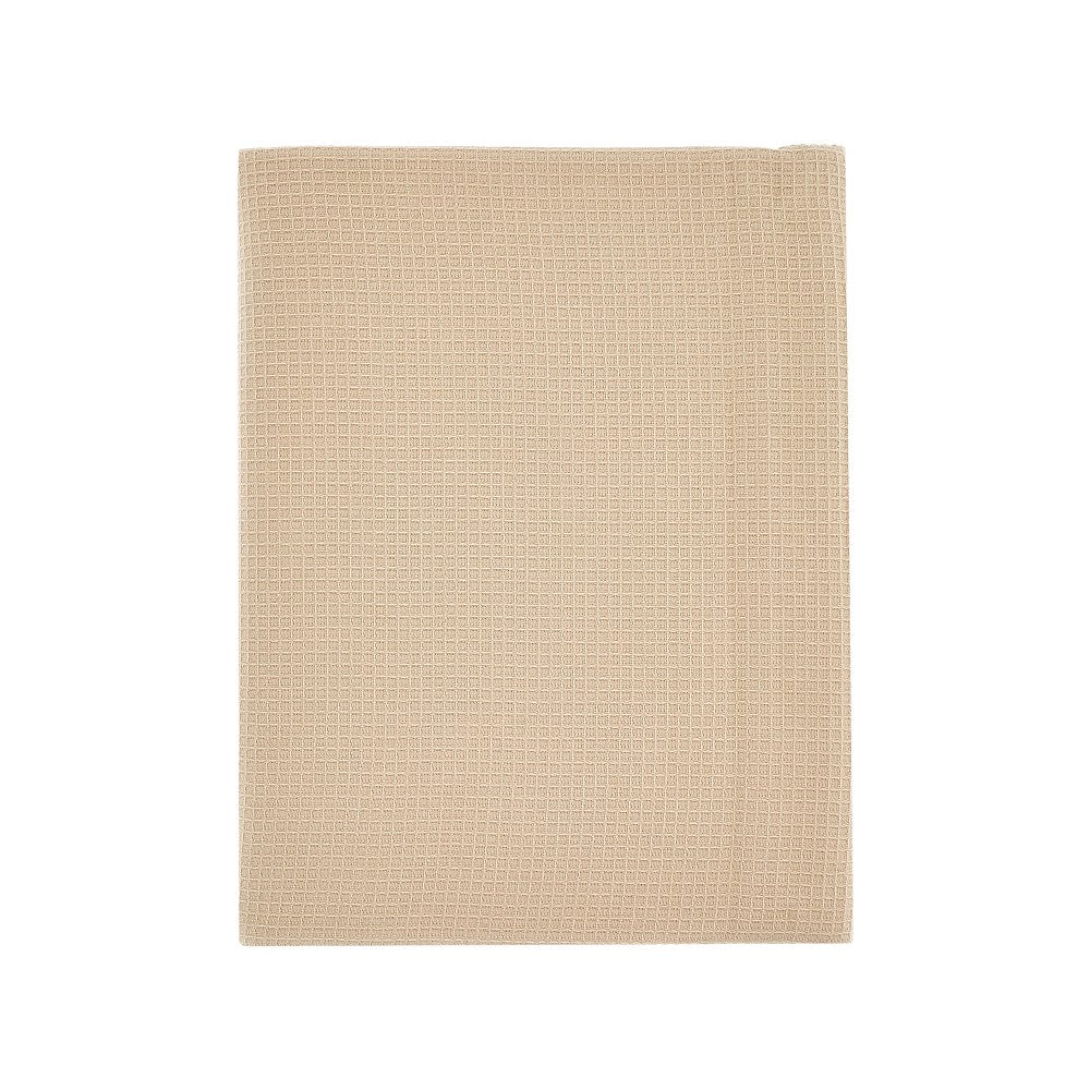 Telo mare con logo jacquard