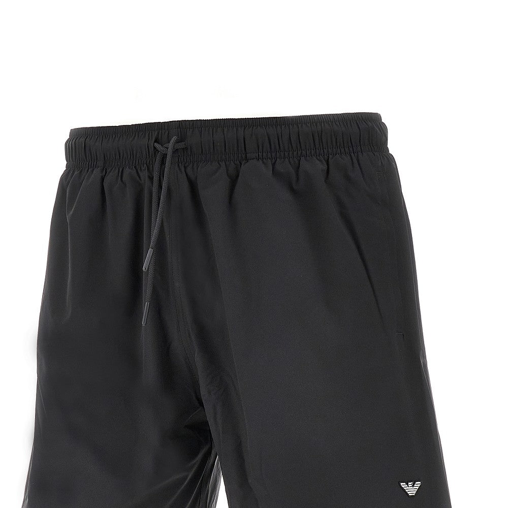 Bermuda mare con logo Eagle ricamato
