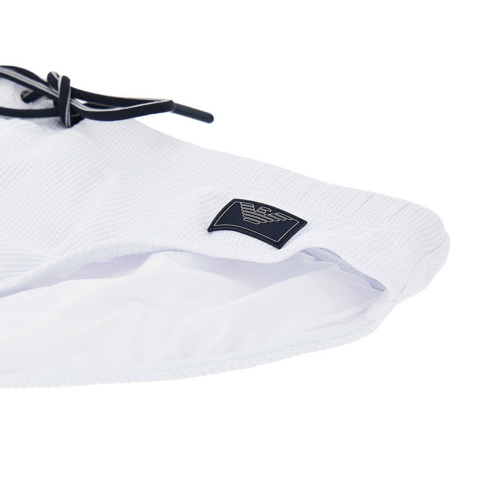 Slip costume in seersucker