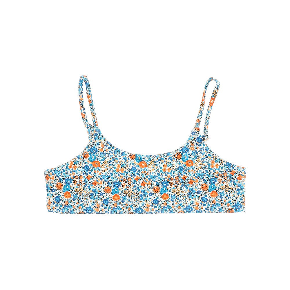 Printed Lycra swim top