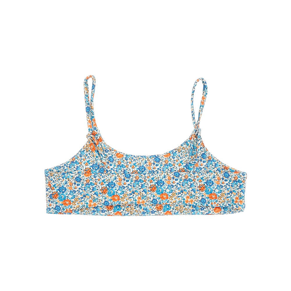 Printed Lycra swim top