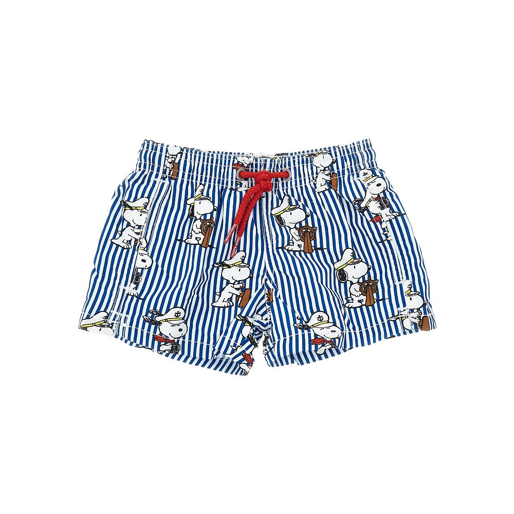 Snoopy Nautical pattern swimshorts
