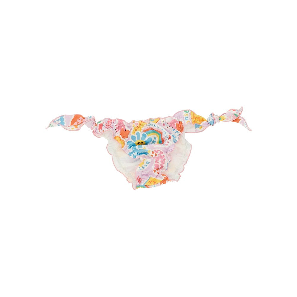 Printed beachwear bottom