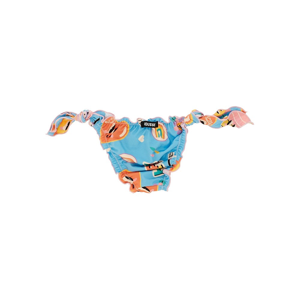 Printed beachwear bottom