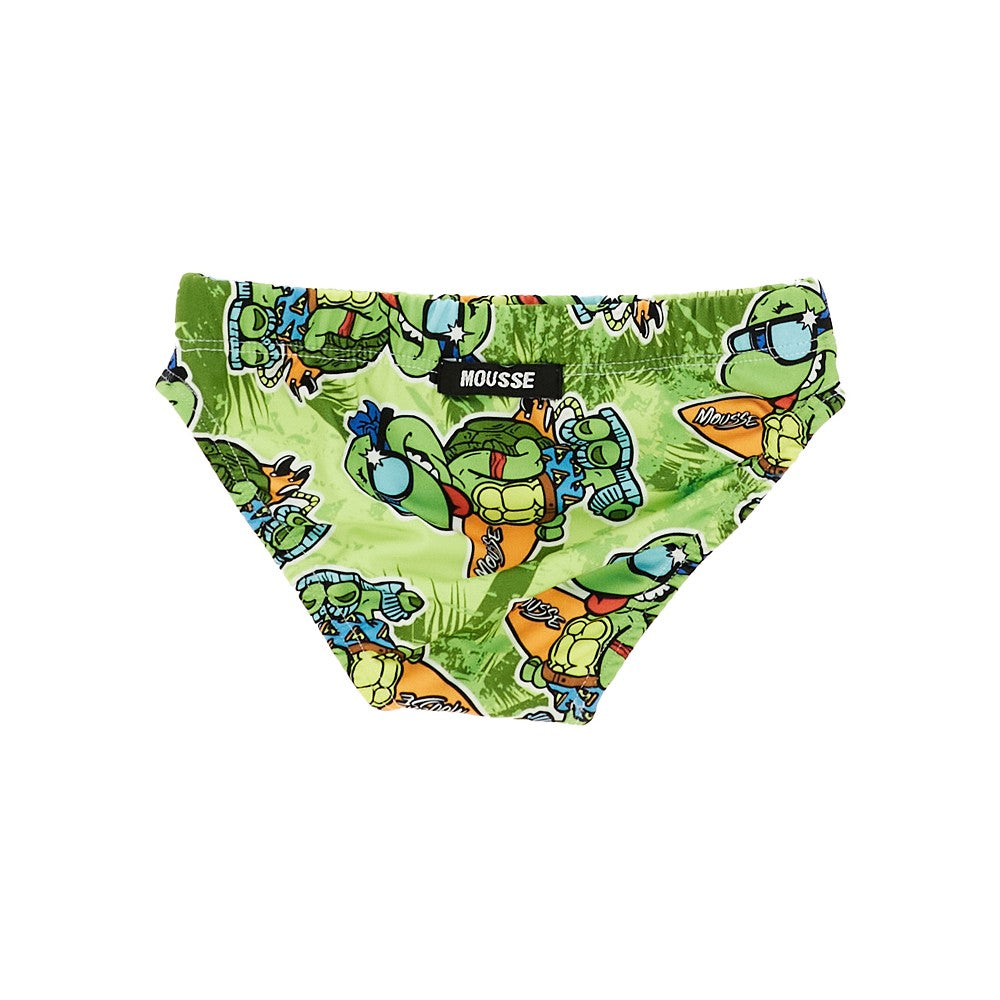 Slip costume con stampa