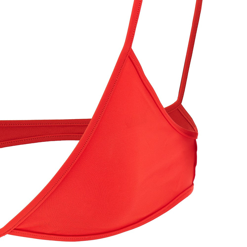 Bikini con lacci incrociati