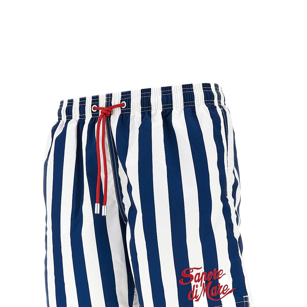 'Sapore di Mare' print swim shorts