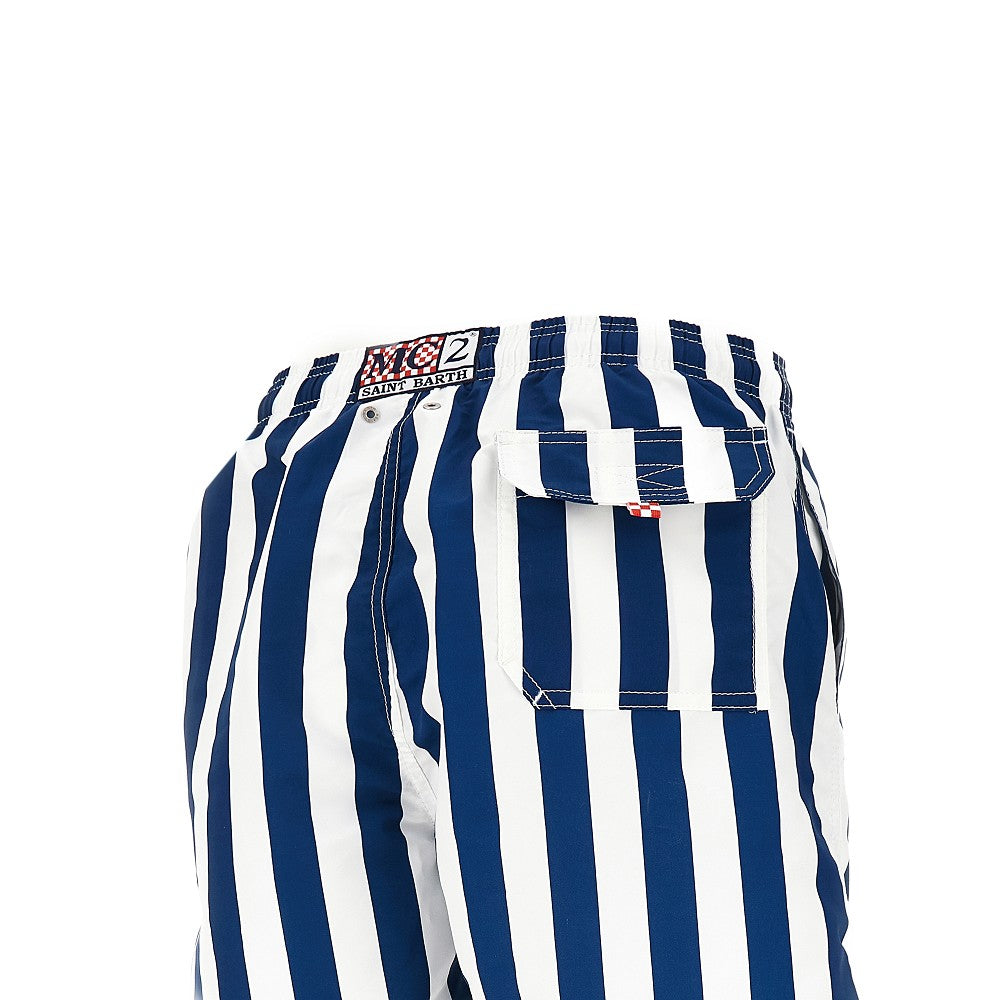 'Sapore di Mare' print swim shorts