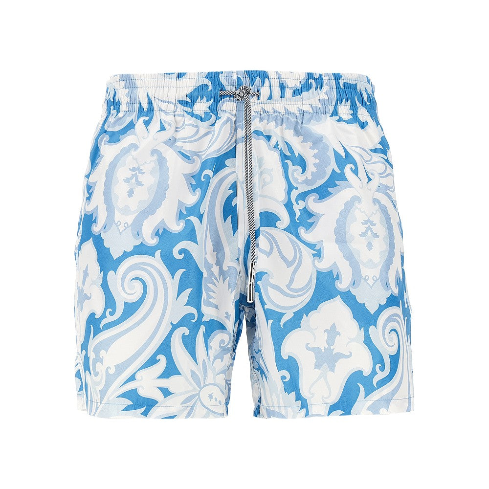 Printed swim shorts