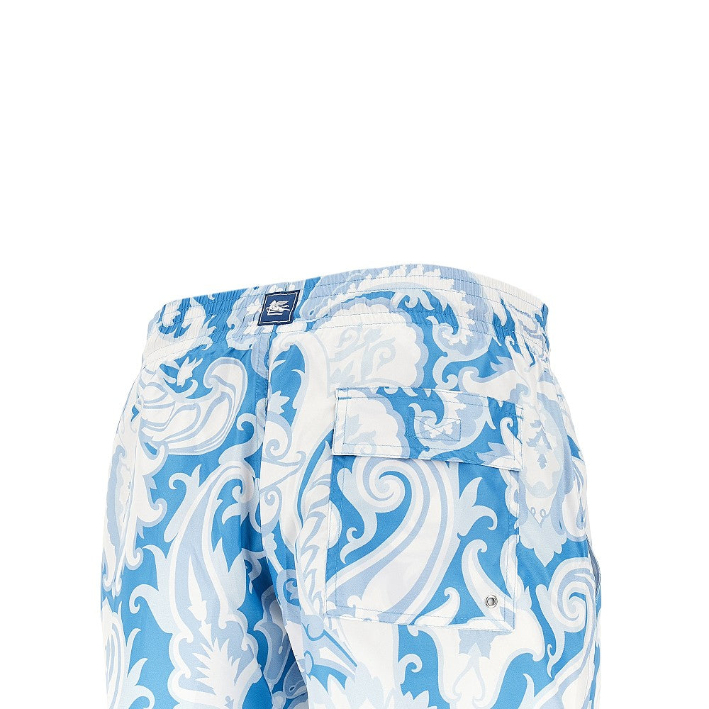 Printed swim shorts