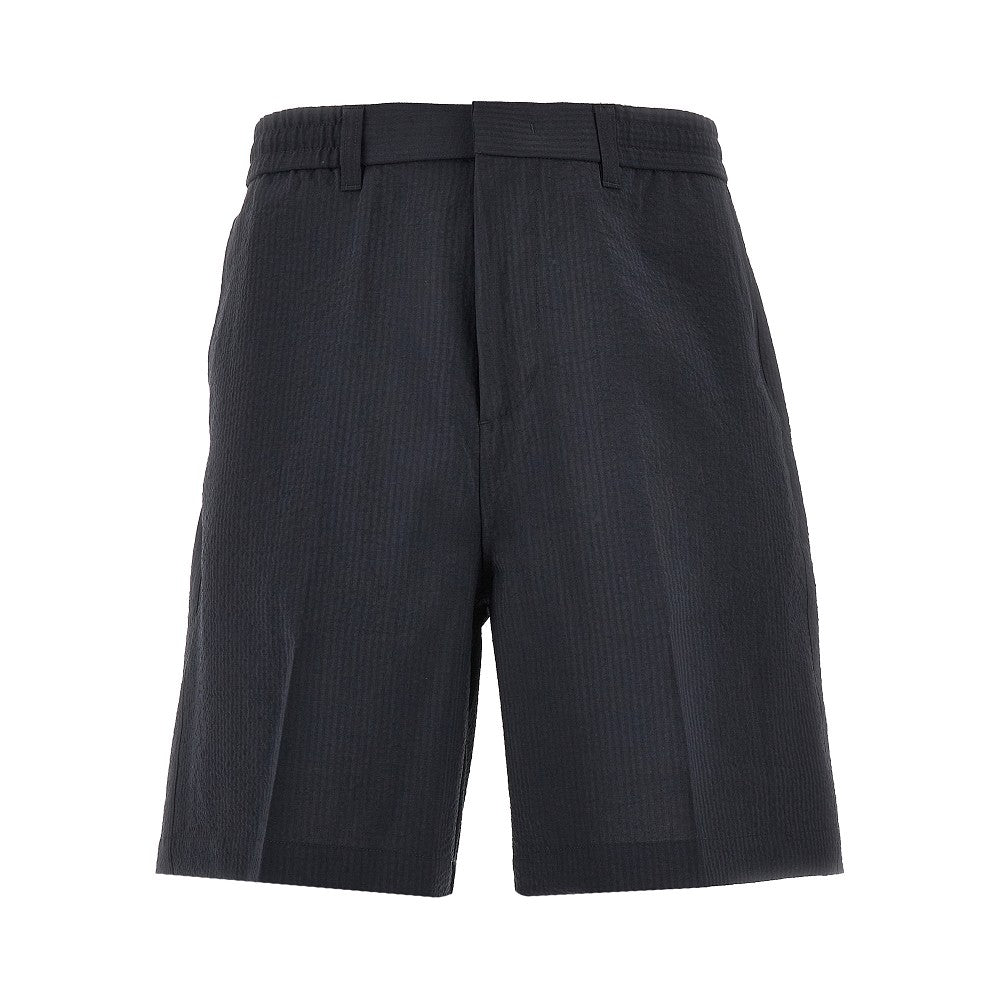 Technical seersucker shorts