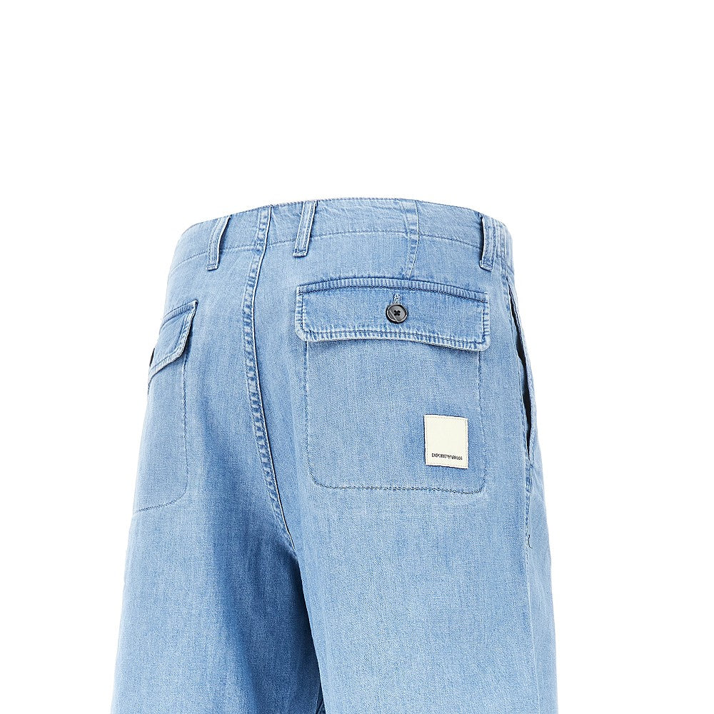 Bermuda in denim chambray ASV