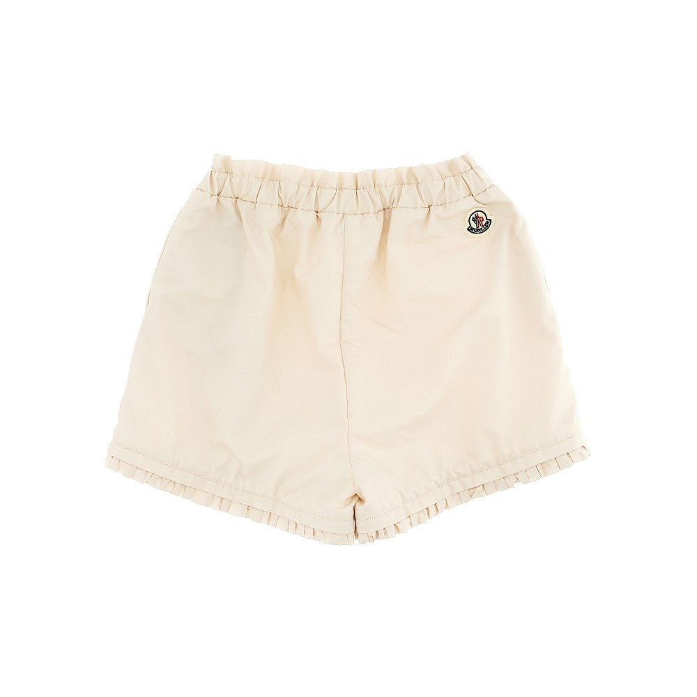 Shorts in misto cotone con ruches
