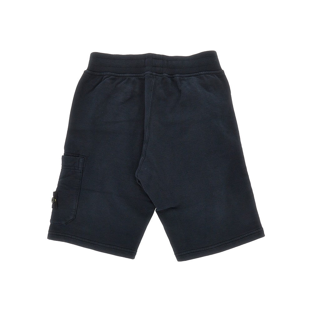 Stone  Felpa Bermuda S ブラック Bermuda cargo in felpa STONE ISLAND – RBoutique
