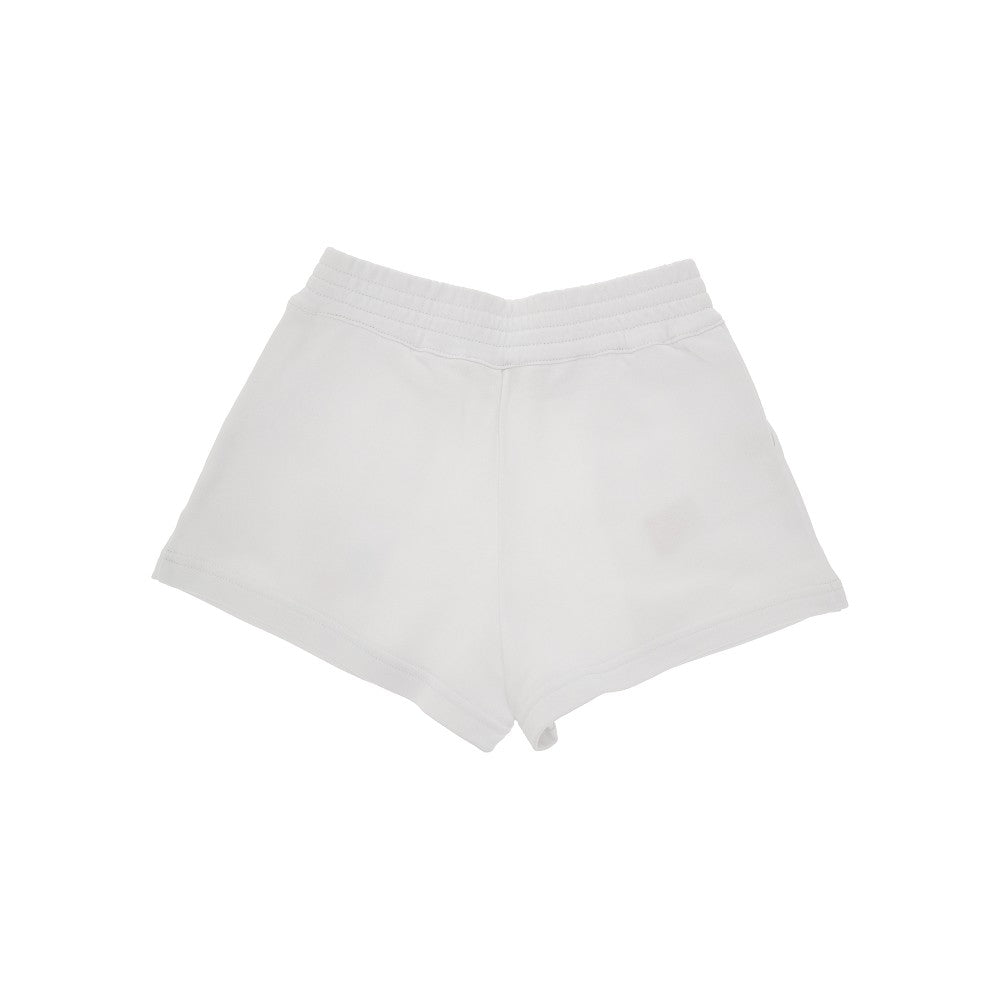 Shorts in felpa con stampa floreale