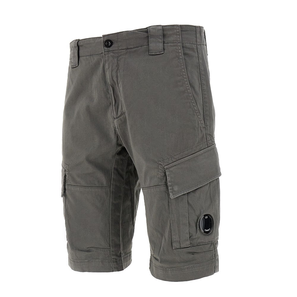 Bermuda cargo in Stretch Sateen