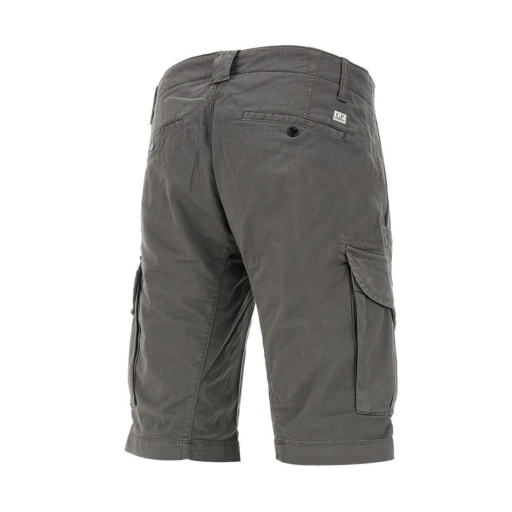 Bermuda cargo in Stretch Sateen