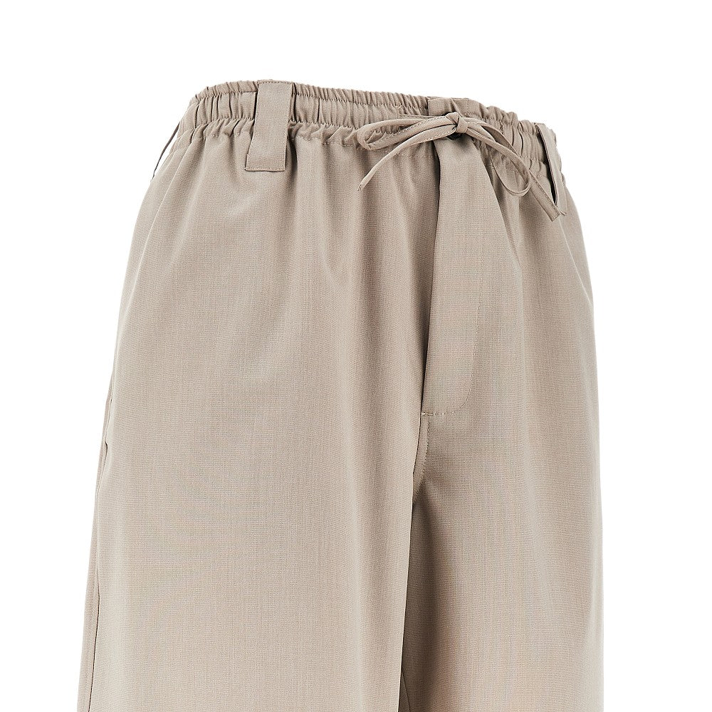 Bermuda in misto lana stretch