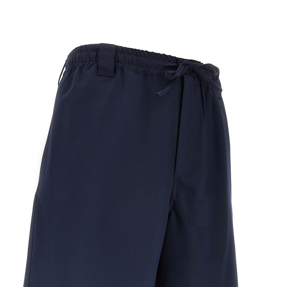 Bermuda in misto lana stretch
