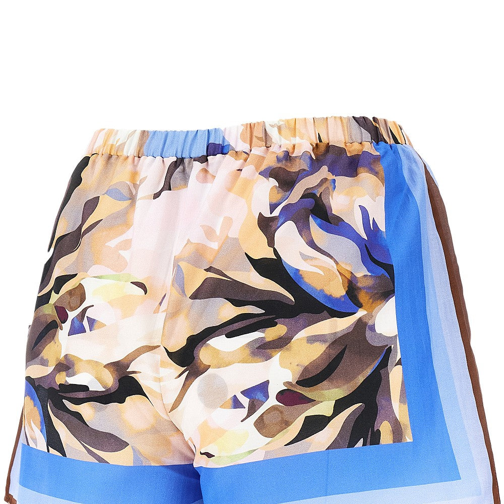 Shorts 'Jacqueline' in cotone e seta