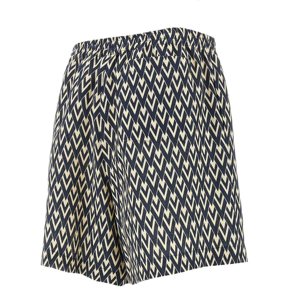 'Toute la V' linen shorts