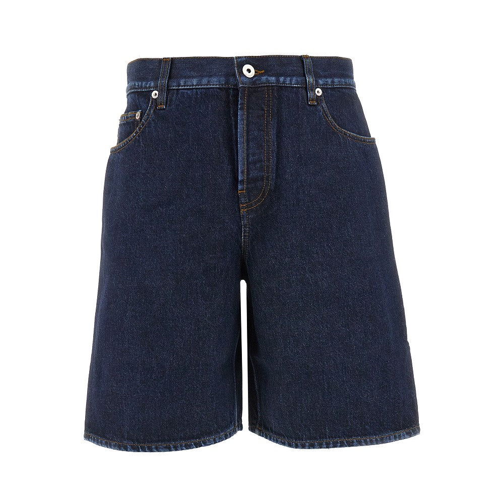 Bermuda in denim Indigo
