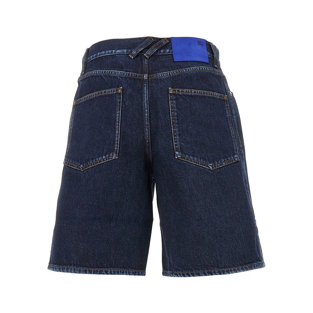 Bermuda in denim Indigo