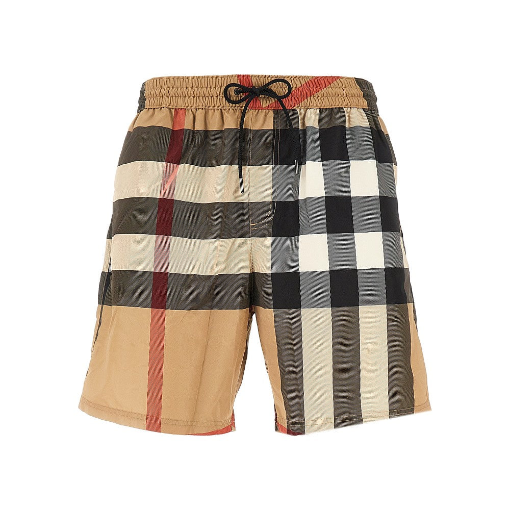 Check swimshorts