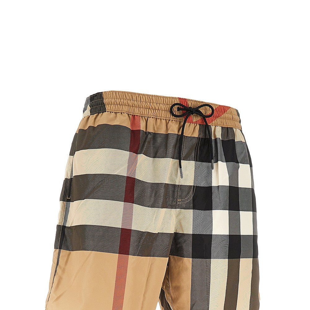 Check swimshorts
