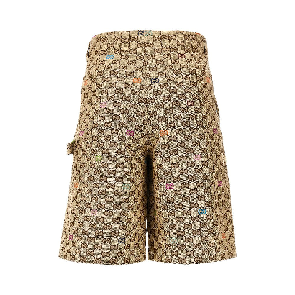 Jacquard GG canvas shorts