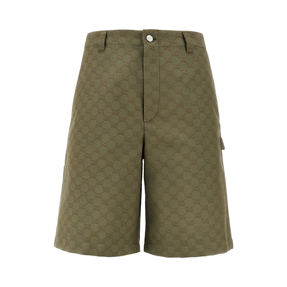 Jacquard GG canvas shorts