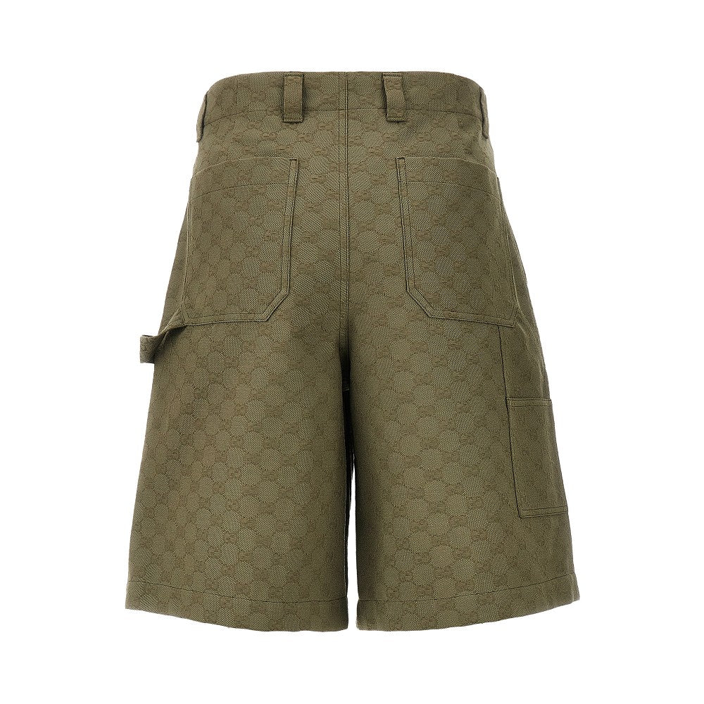 Jacquard GG canvas shorts