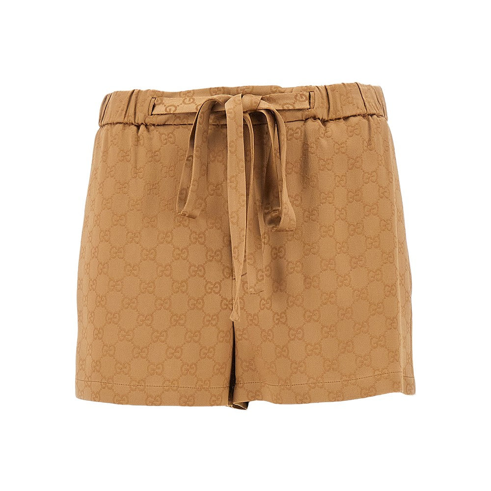 Shorts in raso GG
