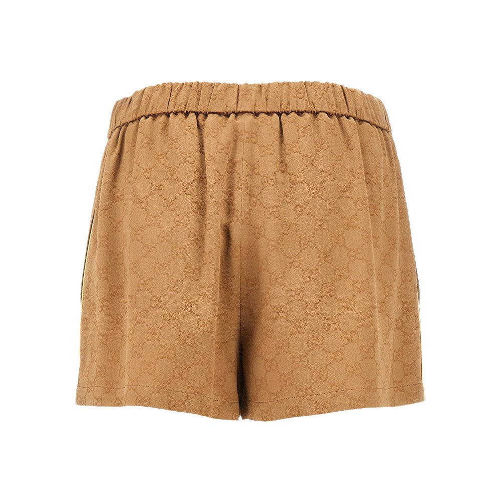 Shorts in raso GG