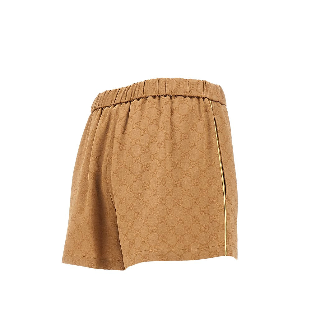 Shorts in raso GG