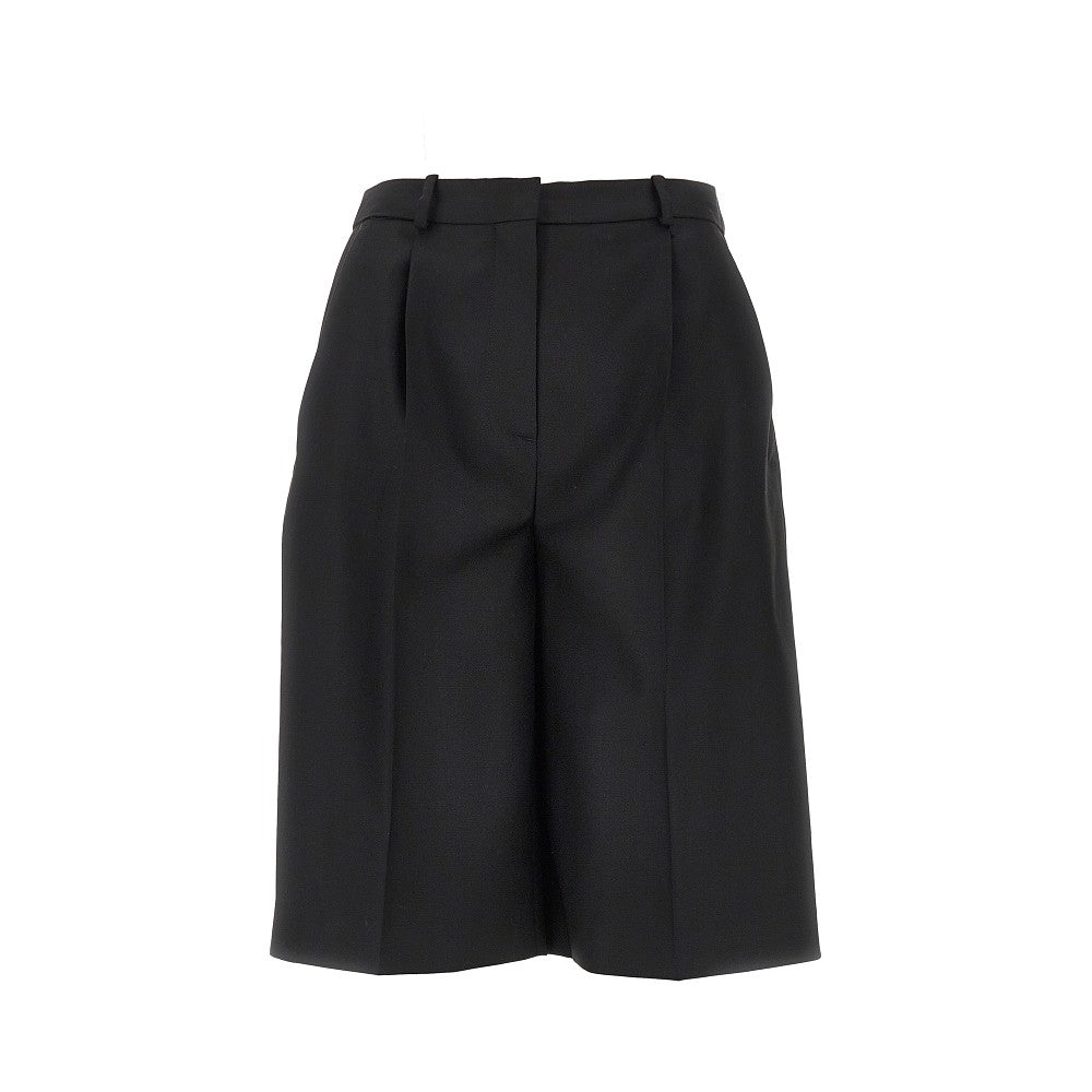 'Adler' virgin wool bermuda