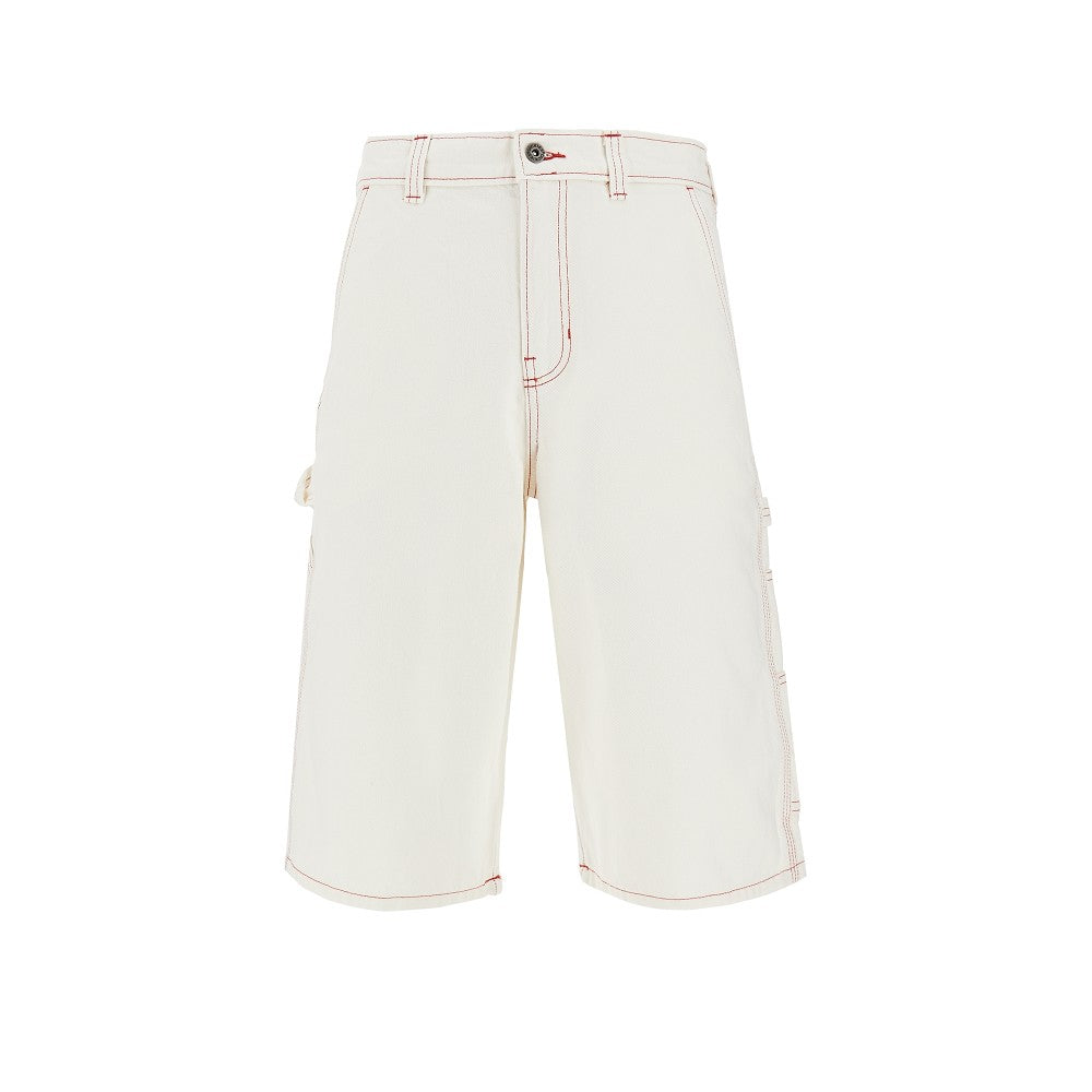 Loose Denim Painter shorts