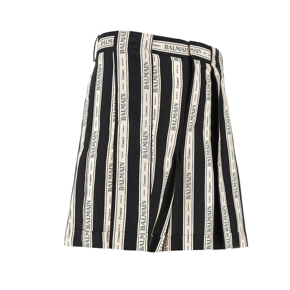 Balmain Couture cotton shorts