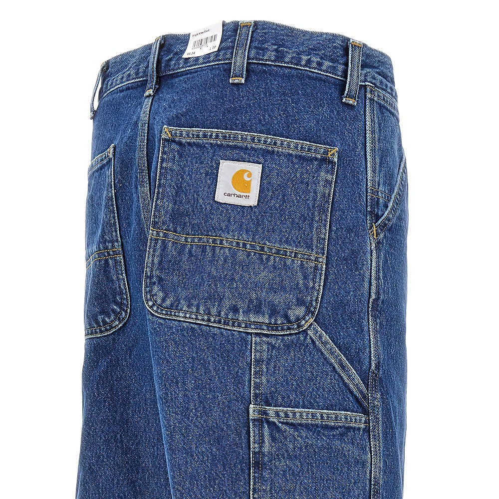 Denim Single Knee shorts