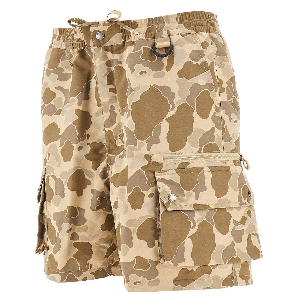 'Irwin' camouflage cargo shorts