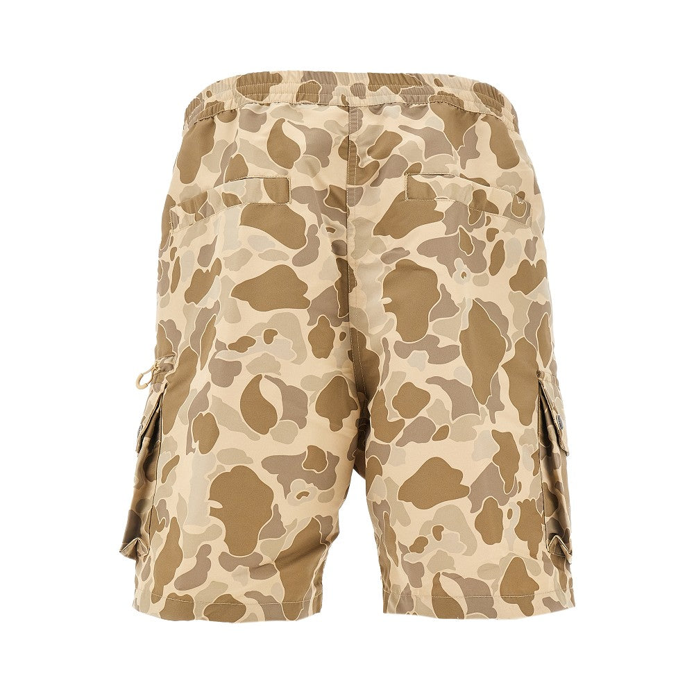 'Irwin' camouflage cargo shorts