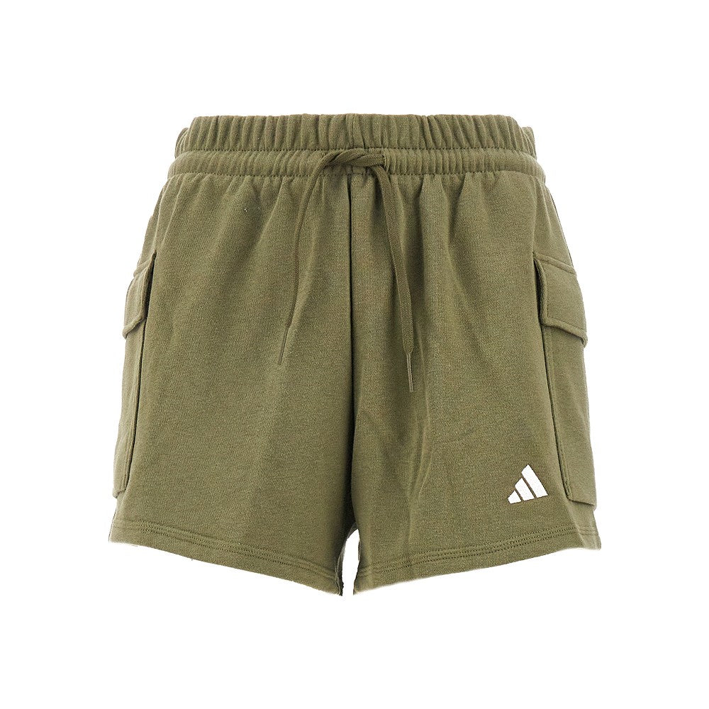 French terry cargo shorts