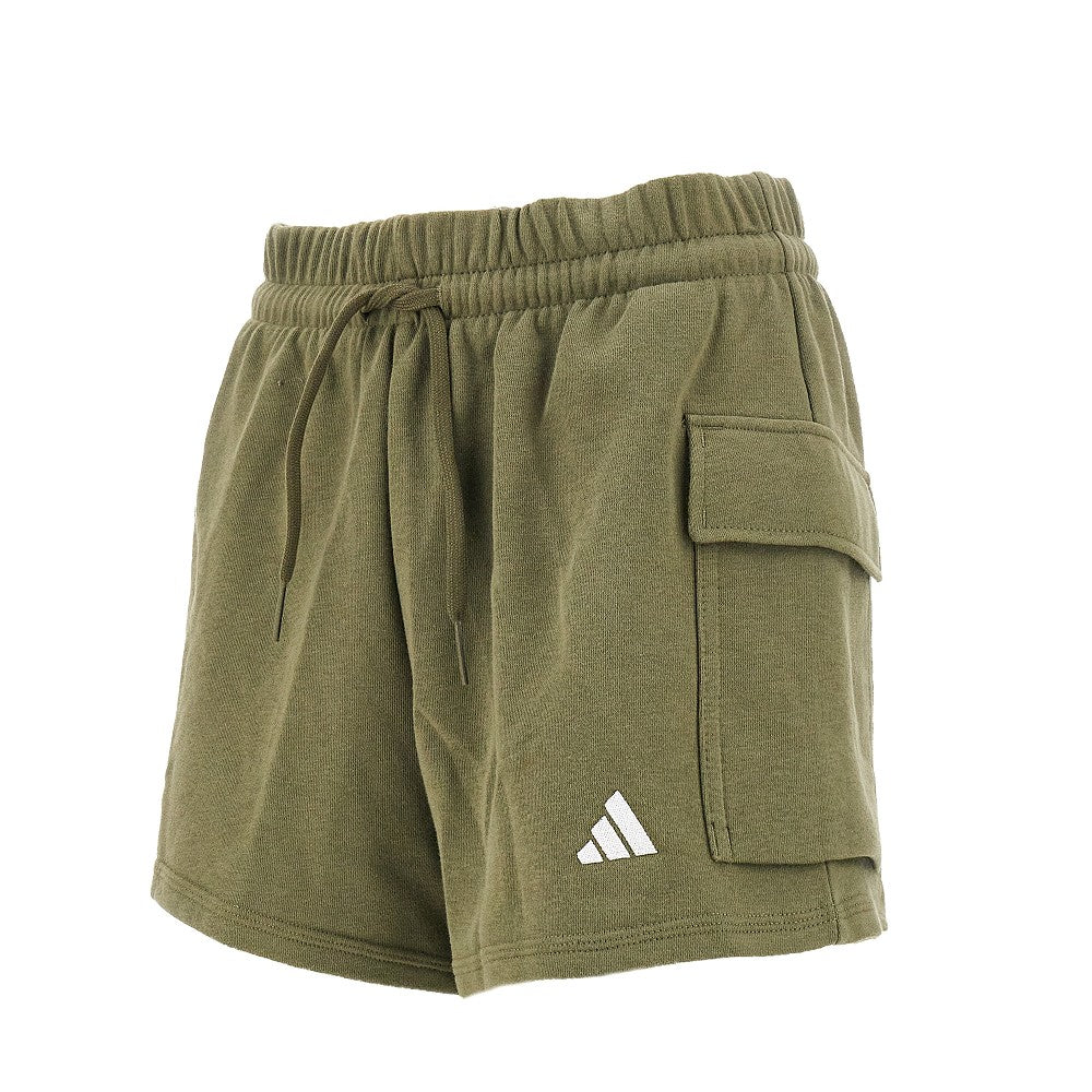 French terry cargo shorts