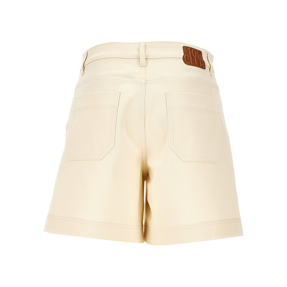 Shorts in gabardine