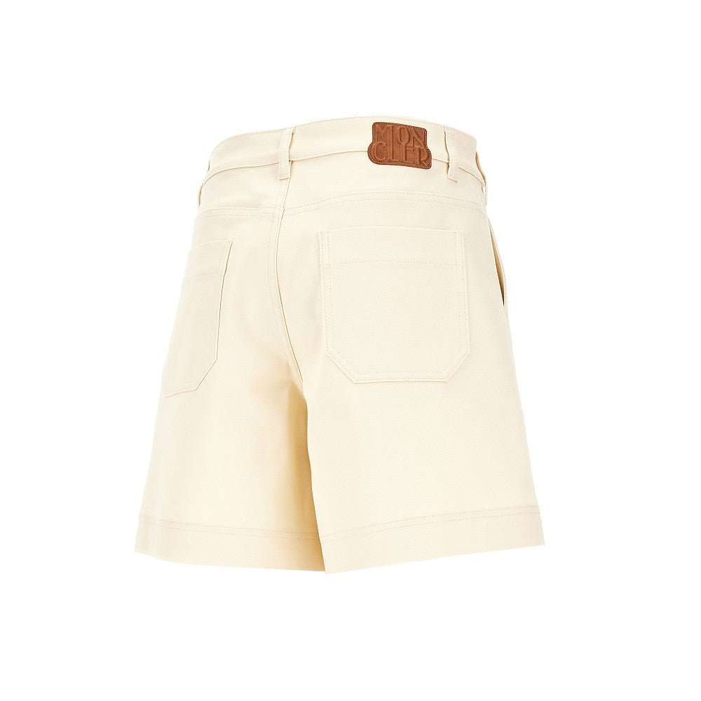 Gabardine shorts