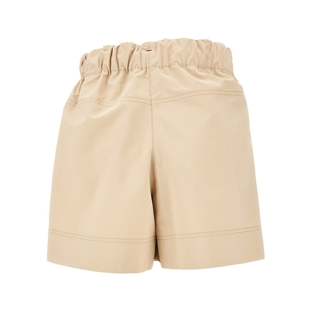 Technical froissé shorts