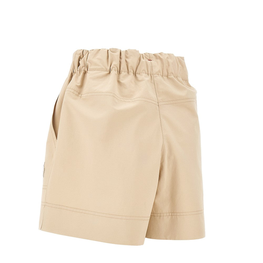 Technical froissé shorts