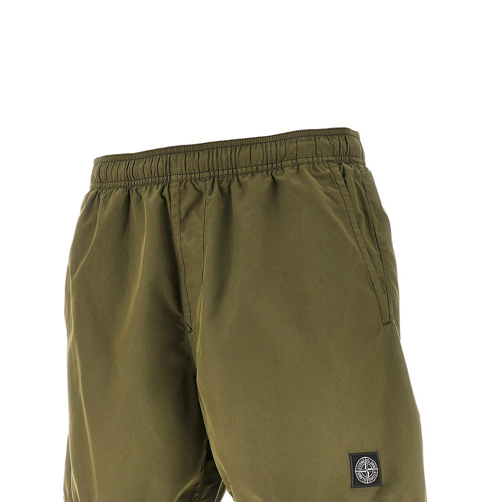 Swimshorts with logo patch
